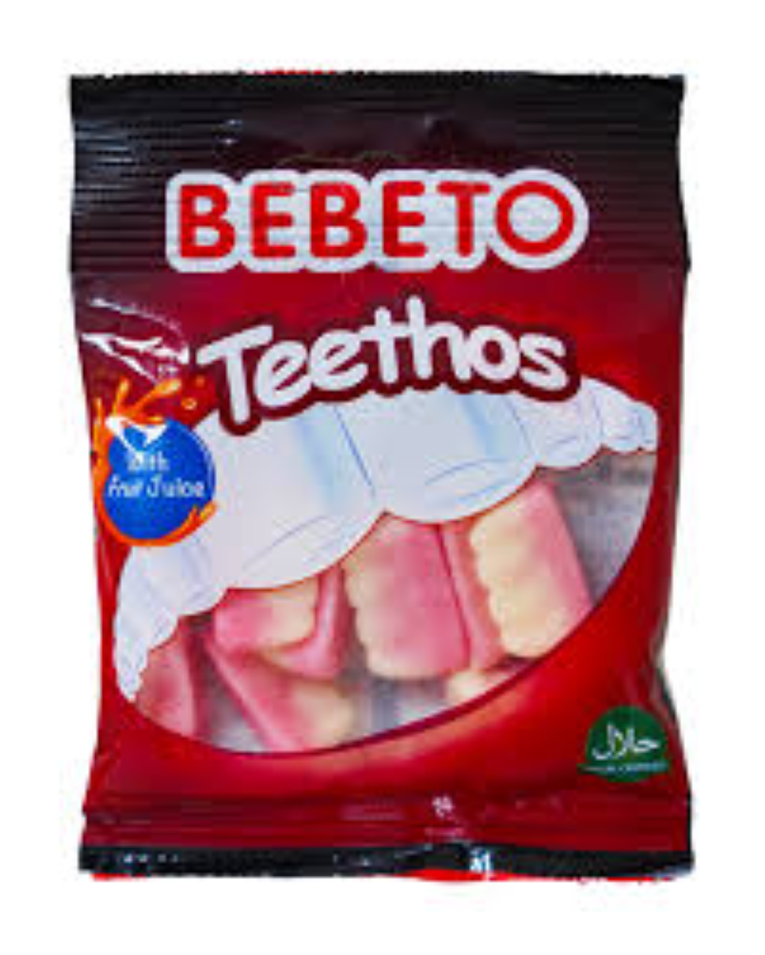 BEBETO SOFT CANDY TEETHOS 18G